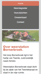 Mobile Screenshot of meteobornerbroek.nl
